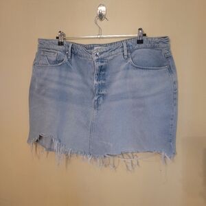 Good American Denim Mini Skirt size 20